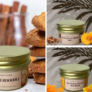 Harvest Aromas Trio | Natural Soy Wax Fall Candles